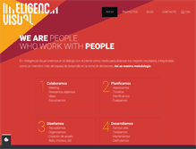 Tablet Screenshot of inteligenciavisual.com